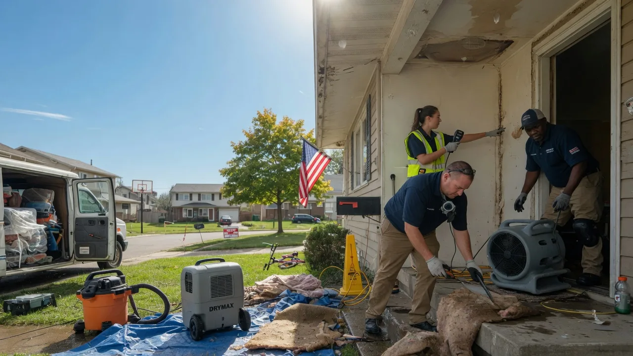Water Damage Restoration in Waverly, OH near me